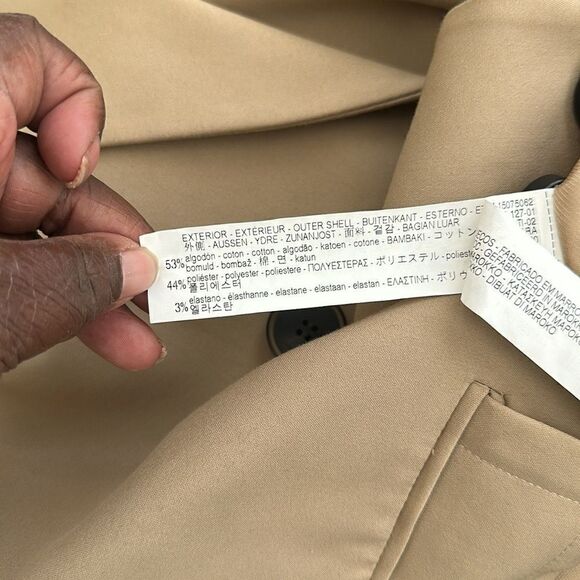 ZARA Double Breasted Waistcoat Dress L - Picture 10 of 10